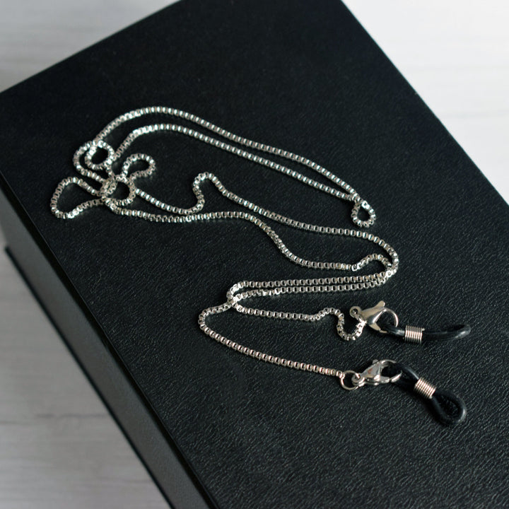 Premium Metall Brillen Kette Karnz