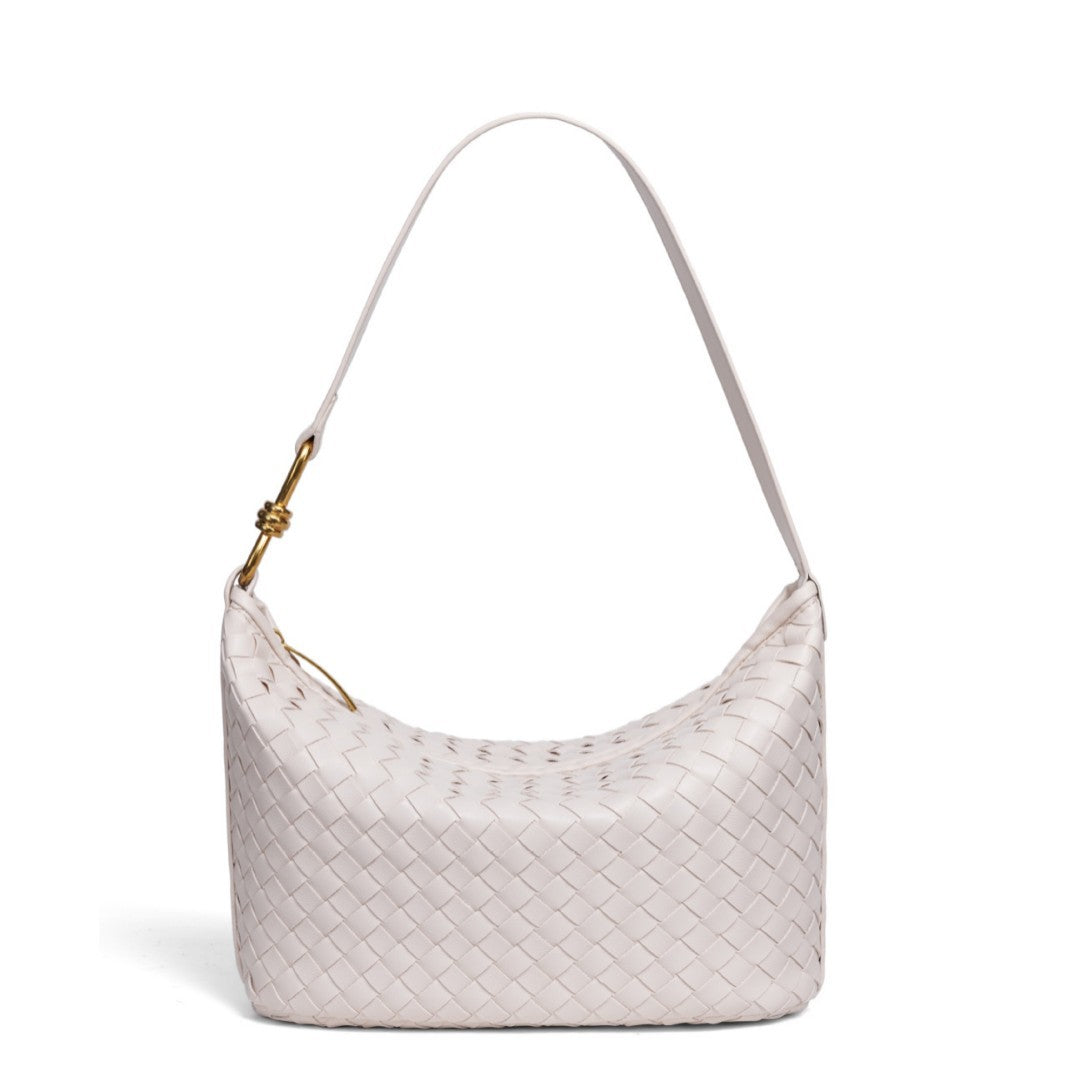 Woven Leather Hobo Bag Karnz