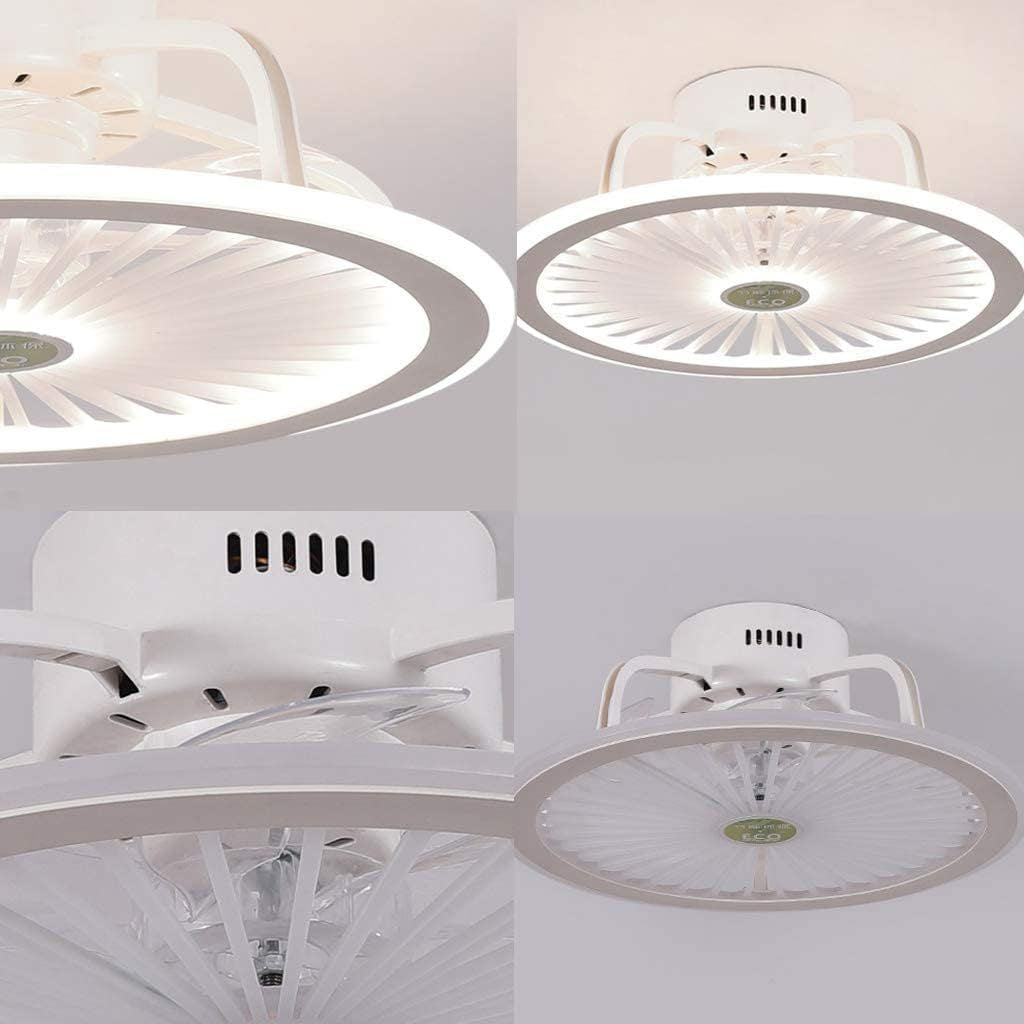 Moderner runder Deckenventilator mit Licht