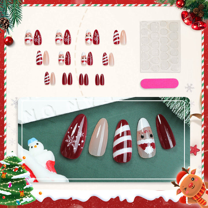Festliches saisonales Nail Art Set