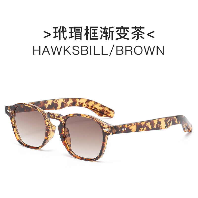 Damen Designer-Sonnenbrille im stilvollen Schildkrötenmuster Karnz