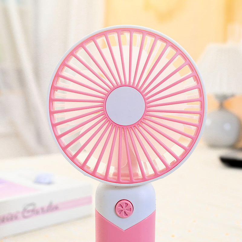 Damen Tragbarer Handventilator mit flexiblem Ständer und leistungsstarkem Akku Karnz
