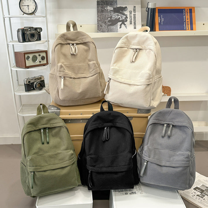 Texturiert Stoff Freizeit Rucksack Karnz