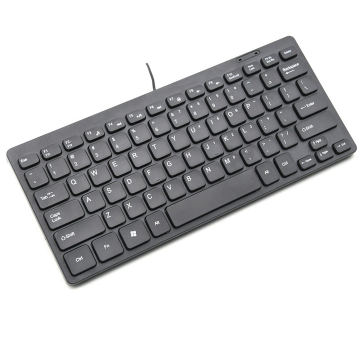 Kabelgebundene Kompakt-Tastatur Karnz