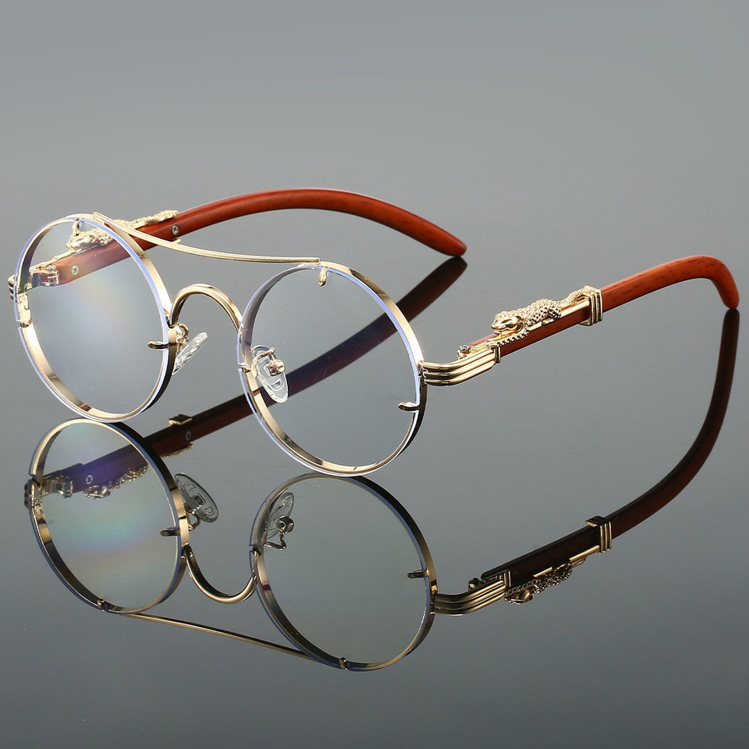 Modische runde Rahmen Sonnenbrille