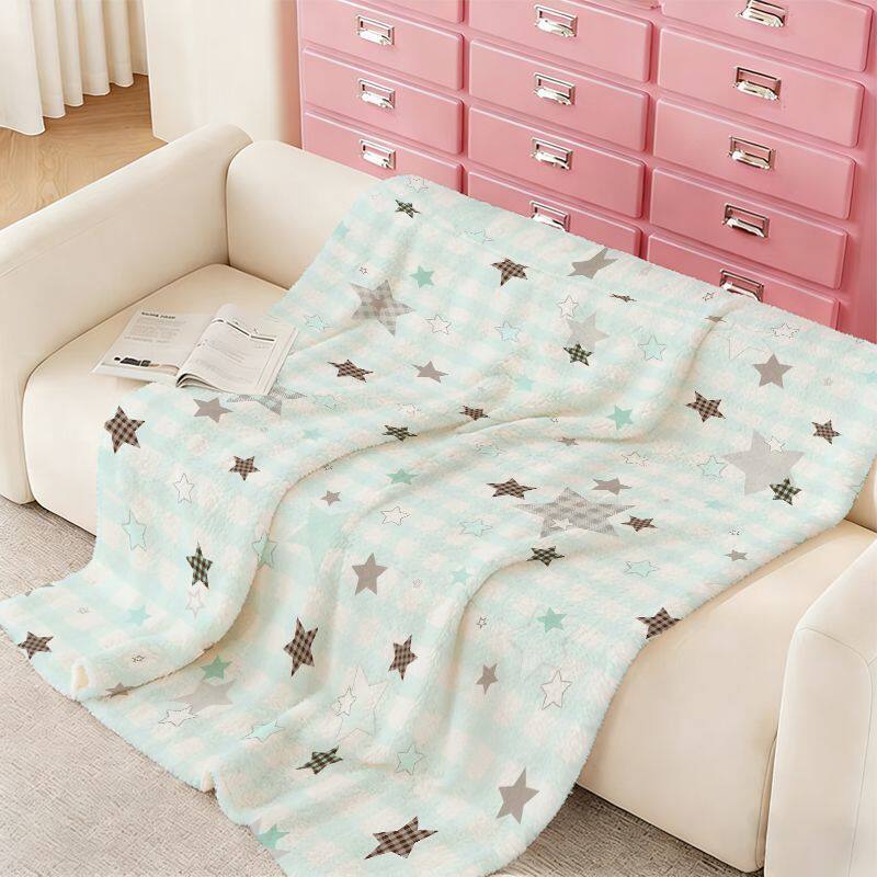 Sternenmuster Weiches Plüsch Blanket