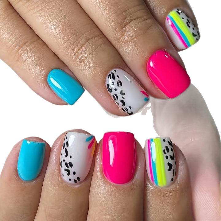 Elegant Glitter French Tip Nail Art Karnz