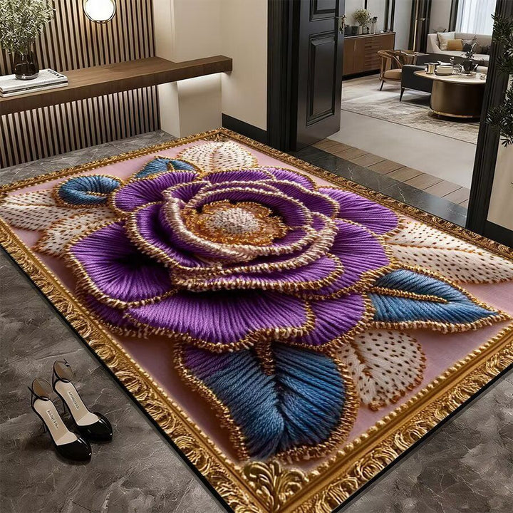 Künstlerischer Floralbereichsteppich