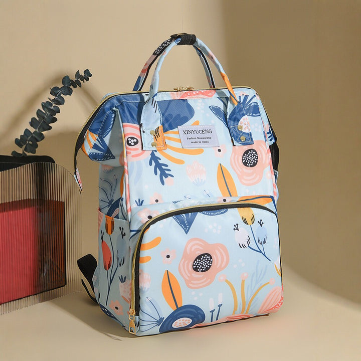 Trendiger Tierdruck Wickelrucksack Karnz
