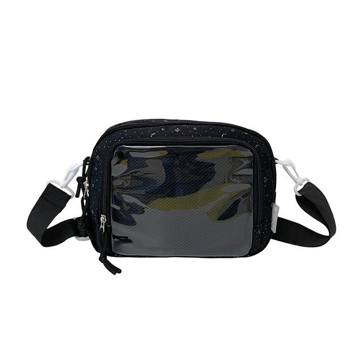 Stylische transparente Umhängetasche