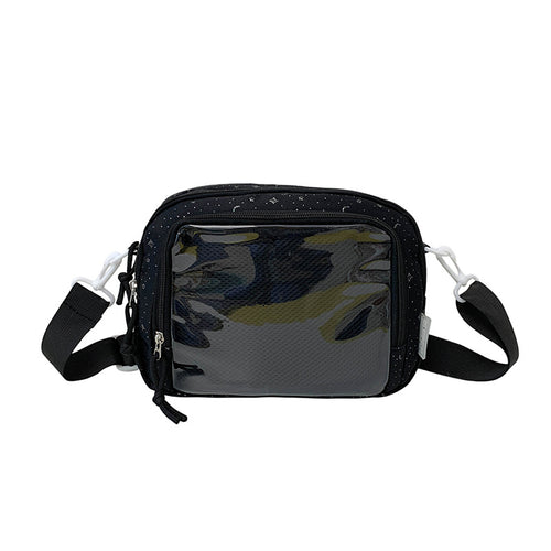 Stylische transparente Umhängetasche