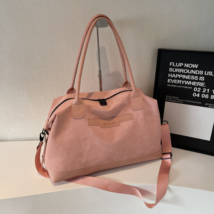 Stylische Leder Reisetasche