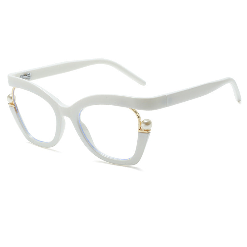 Damen Modische Sonnenbrille mit dezenten Perlendetails Karnz