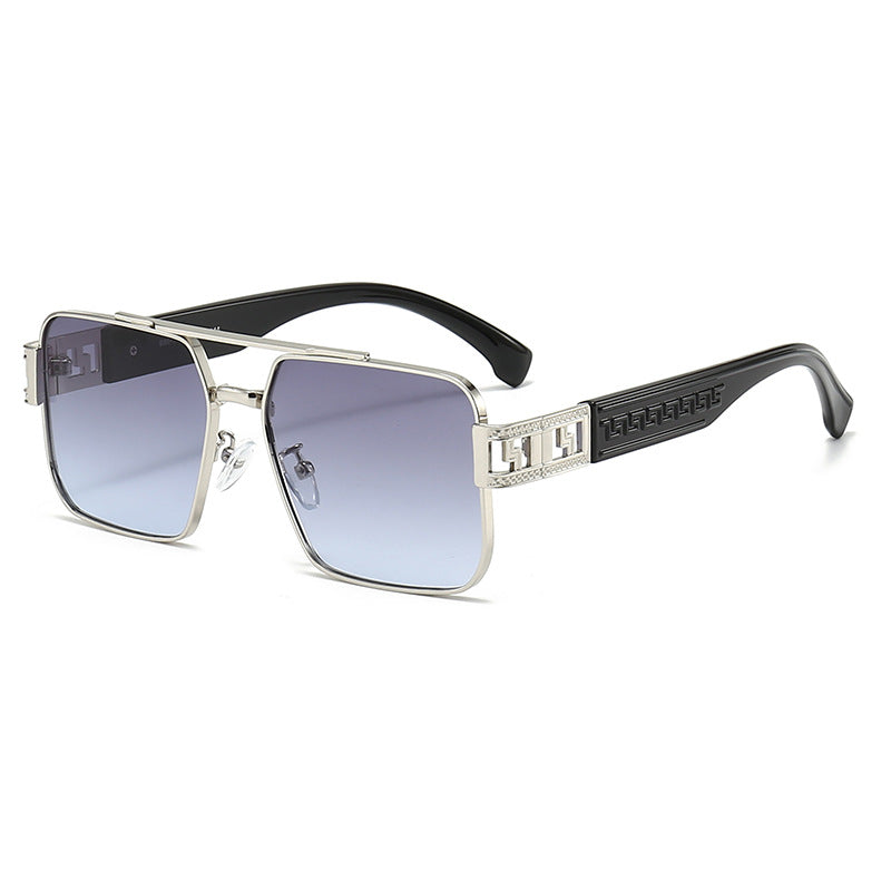 Damen quadratische Sonnenbrille mit ergonomischem Gestell und UV-Schutz Karnz