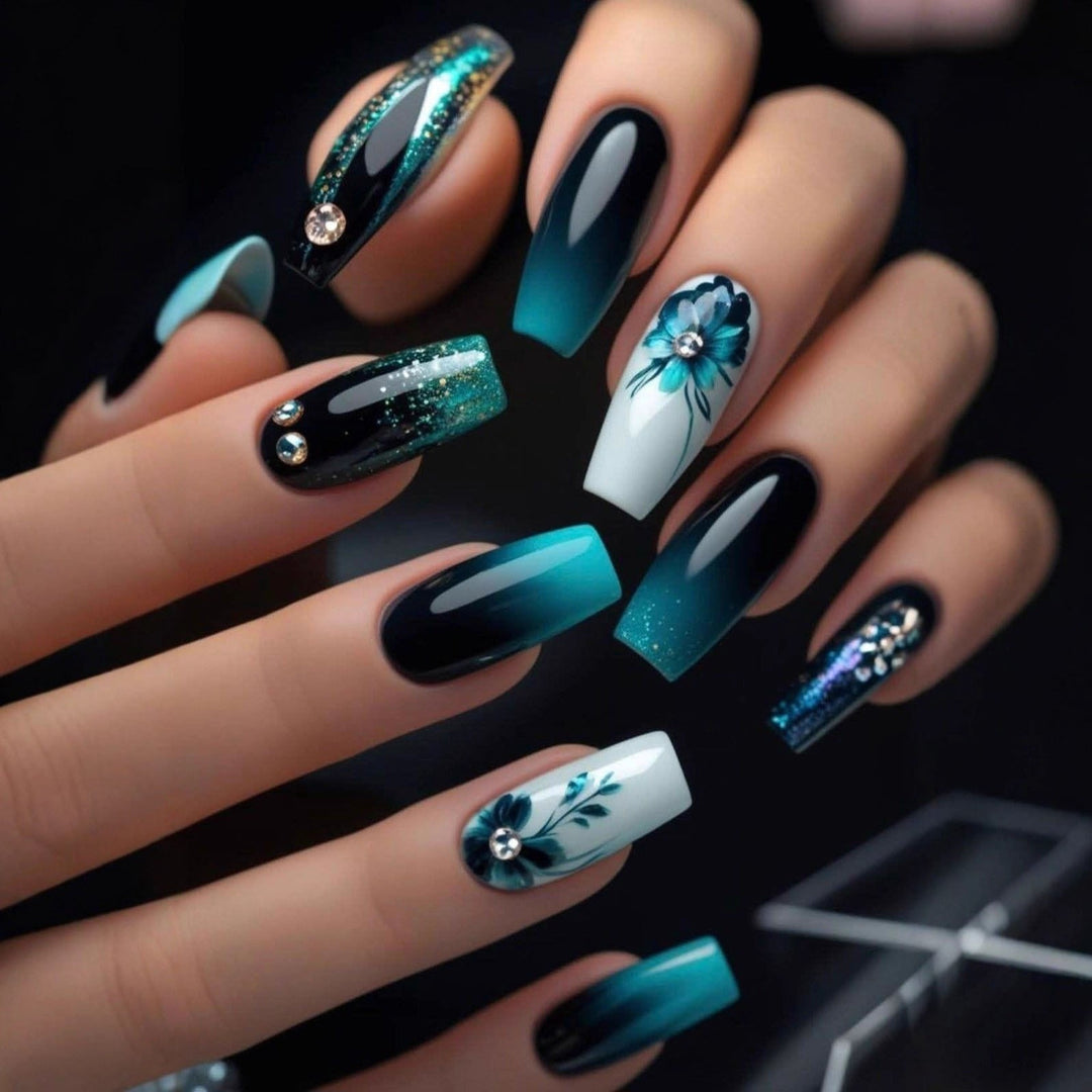 Kunstvolle 3D Nagelkunst Karnz