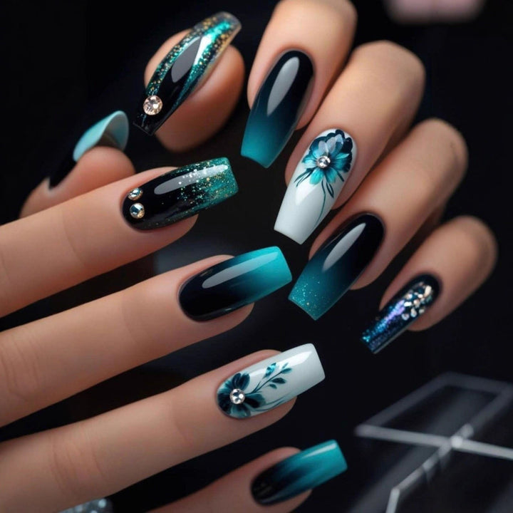 Kunstvolle 3D Nagelkunst Karnz