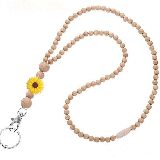 Dekorative Perlen Schlüsselbund Lanyard Karnz