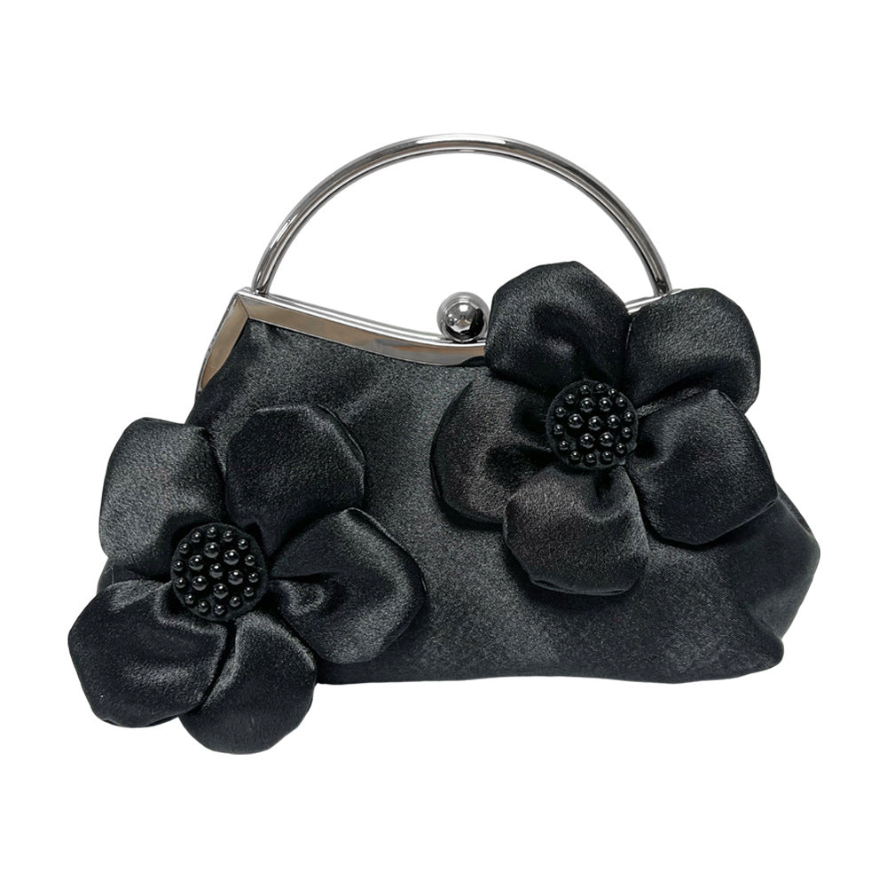 Florale Akzent Clutch