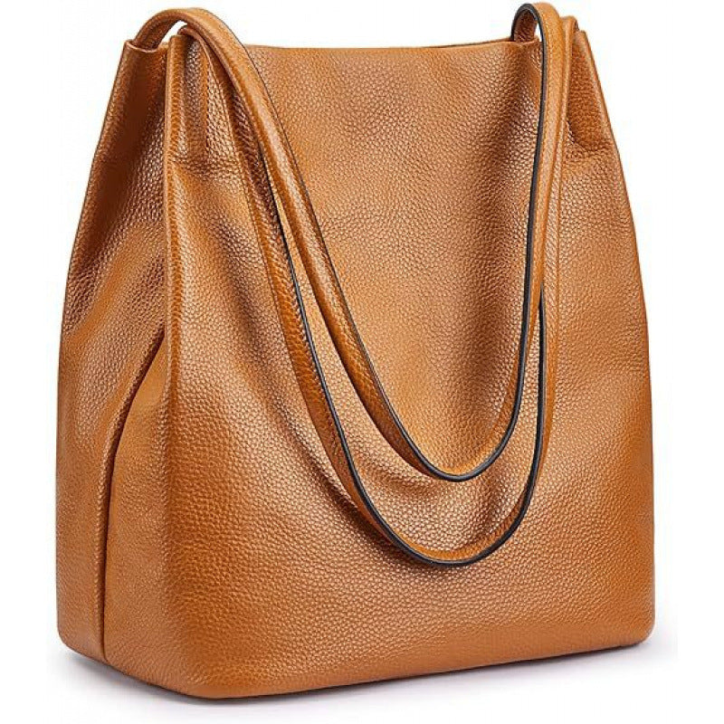 Stilvolle Leder Hobo-Handtasche Karnz