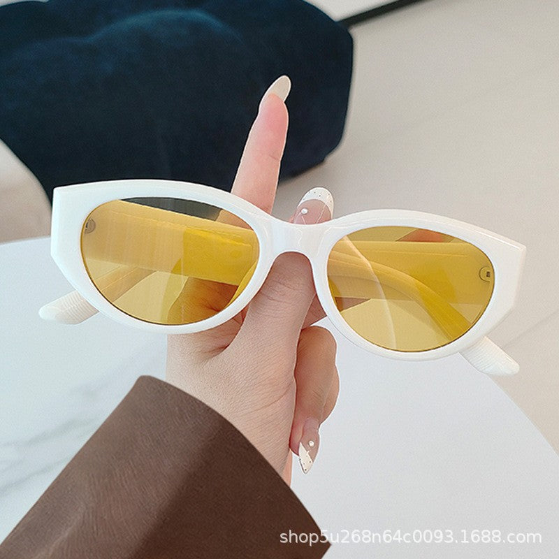 Trendy Katzenaugen Sonnenbrille