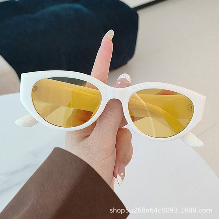 Trendy Katzenaugen Sonnenbrille