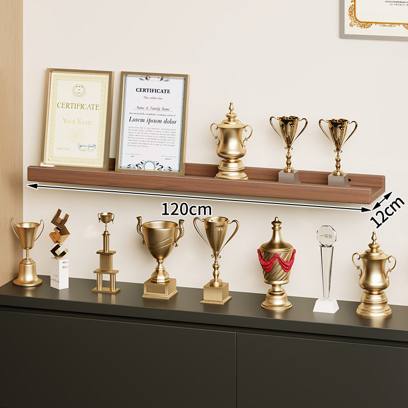 Wandmontierte Schwimmende Display-Regal Lackiertes Hochglanz-MDF