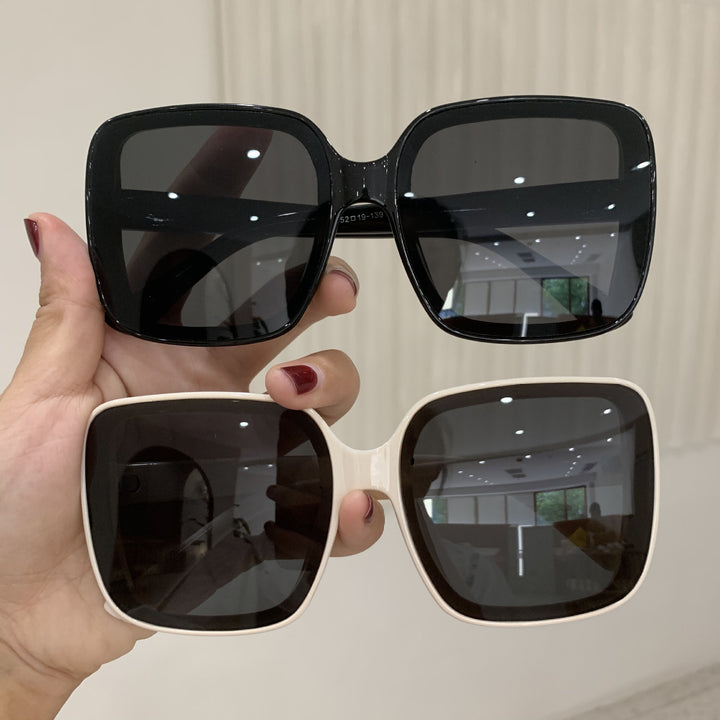 Damen moderne quadratische Sonnenbrille Karnz