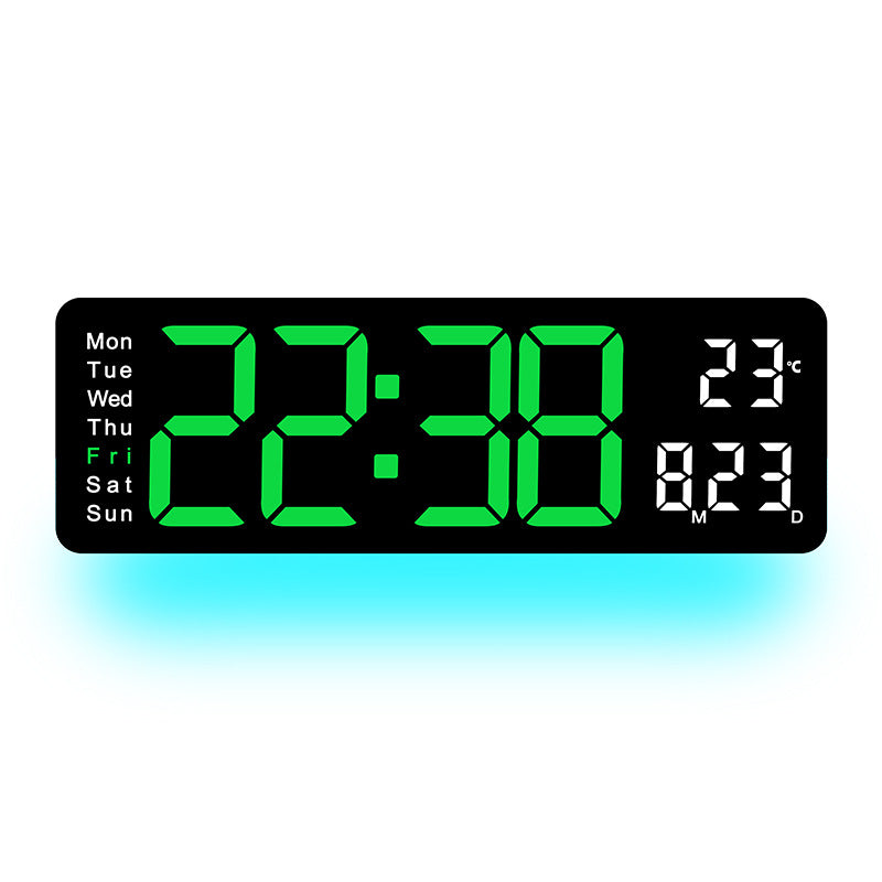 Digitaler LED-Wecker mit Temperatur- und Wochentagsanzeige Karnz
