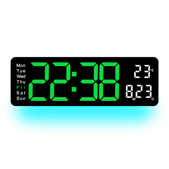 Digitaler LED-Wecker mit Temperatur- und Wochentagsanzeige Karnz