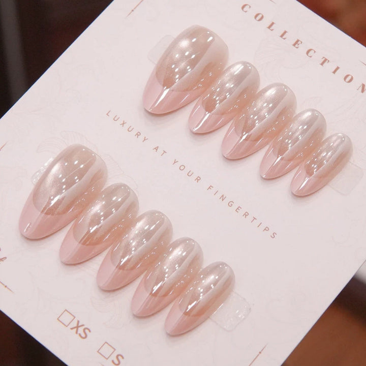 Elegante Stiletto Druck-Nagelentwürfe