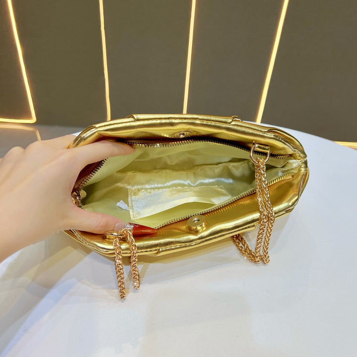 Stylische Metallische Abendhandtasche