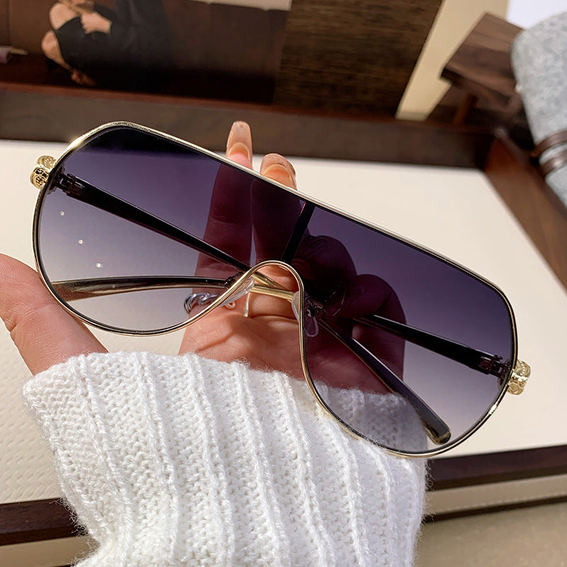 Damen oversized piloten Sonnenbrille Karnz