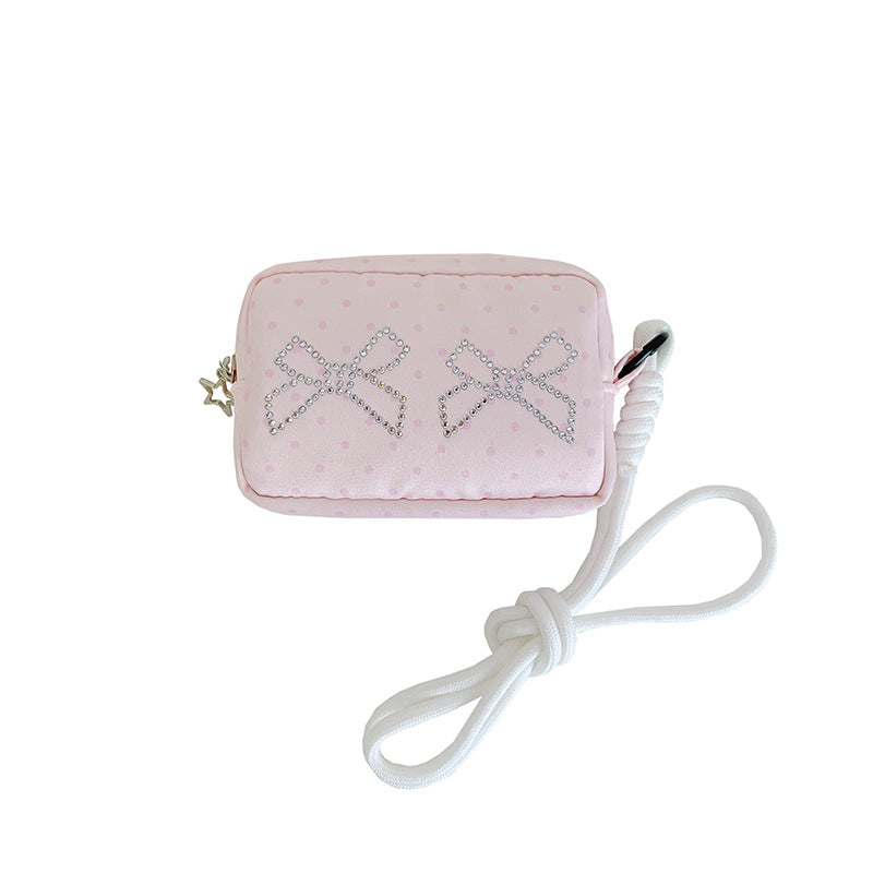Dekorative Strass Mini-Handtasche
