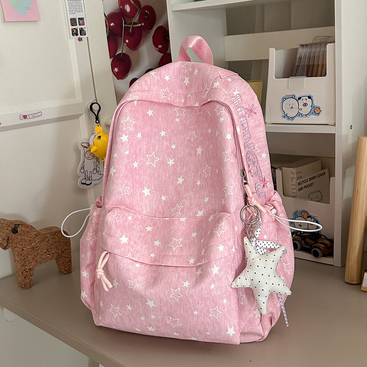 Stylische sternenverzierte Rucksack Karnz