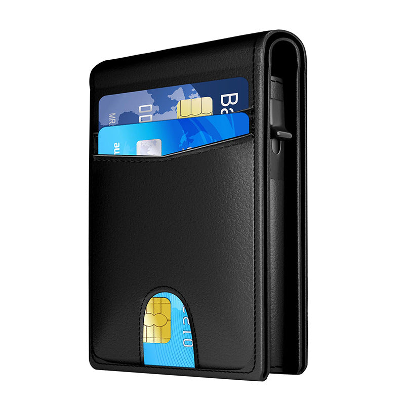 RFID-blockierendes Premium-Lederkartenetui Karnz