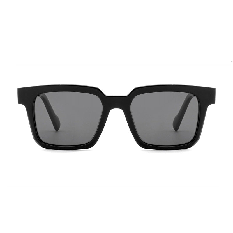 Damen modische quadratische Sonnenbrille mit breitem Rahmen Karnz