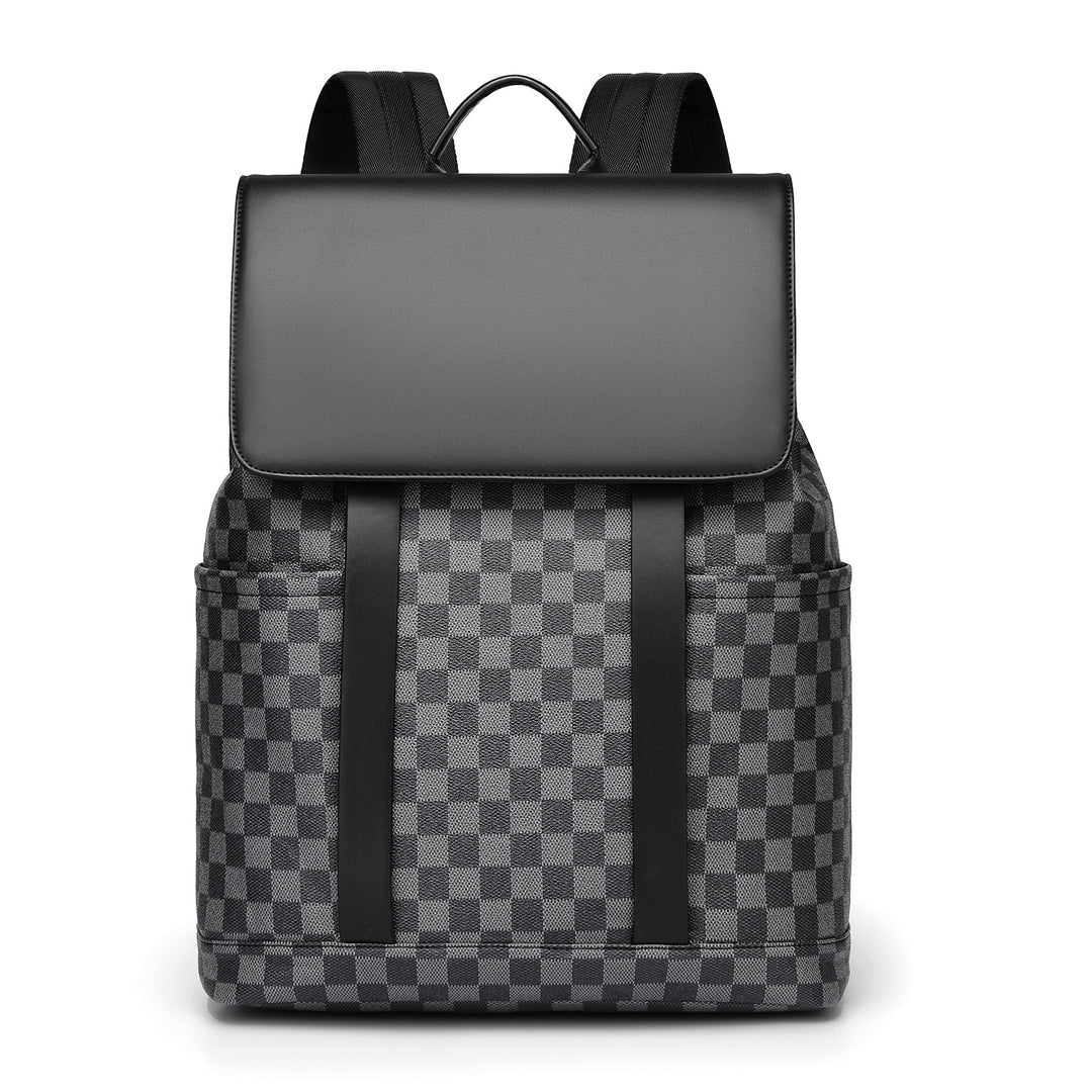 Chic Schachbrettmuster Rucksack Karnz