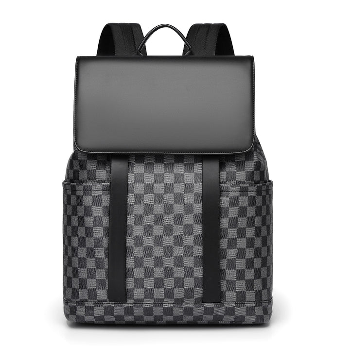 Chic Schachbrettmuster Rucksack Karnz
