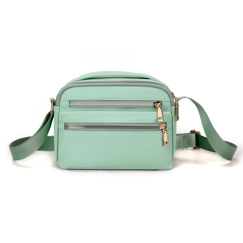Multi-Reißverschluss-Crossbody-Organizer-Tasche Karnz