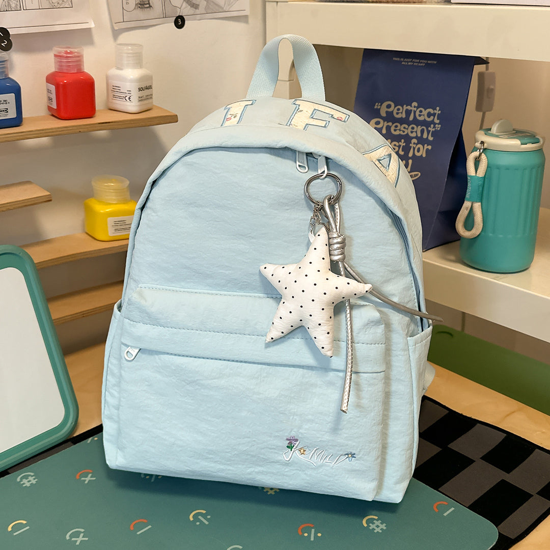 Stylische Freizeit-Rucksack mit Sternanhänger Karnz