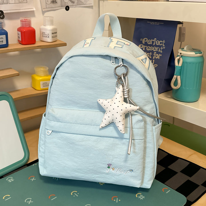 Stylische Freizeit-Rucksack mit Sternanhänger Karnz