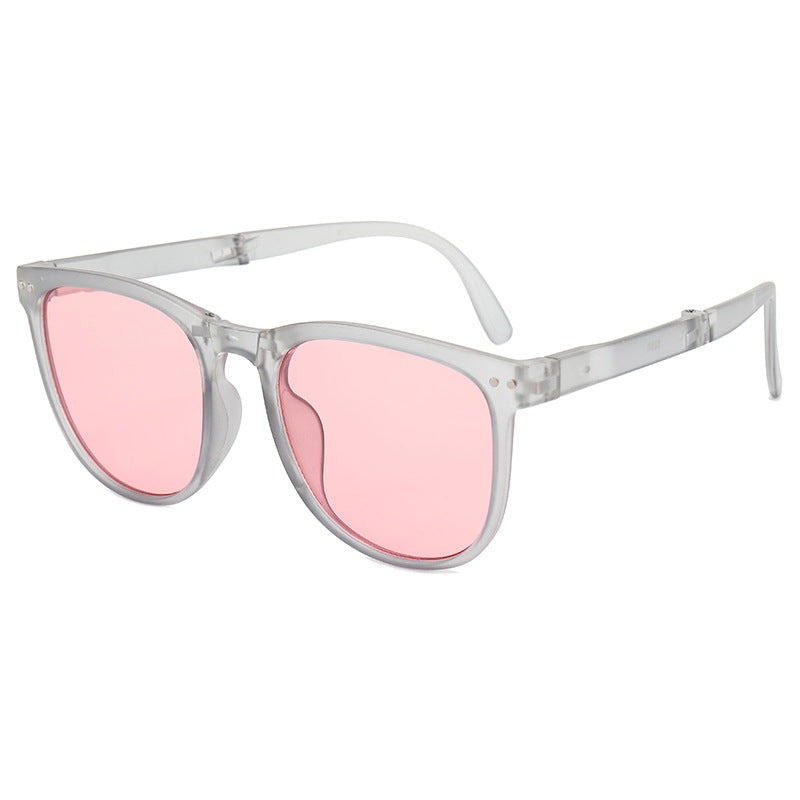 Damen modische Oversized-Sonnenbrille mit verspiegelten Gläsern Karnz