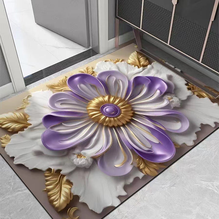 Dekorative Floralbereich Matte