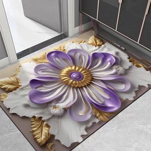 Dekorative Floralbereich Matte