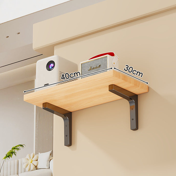 Wandmontierte schwebende Aufbewahrungse shelf mit Marmor-Effekt und Schwerlaststahlhaltern