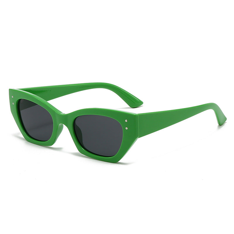 Damen moderne Fashion-Sonnenbrille im innovativen Design Karnz