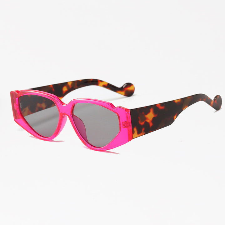 Damen Fashion-Sonnenbrille mit innovativem Rahmen und schützendem UV-Schutz Karnz
