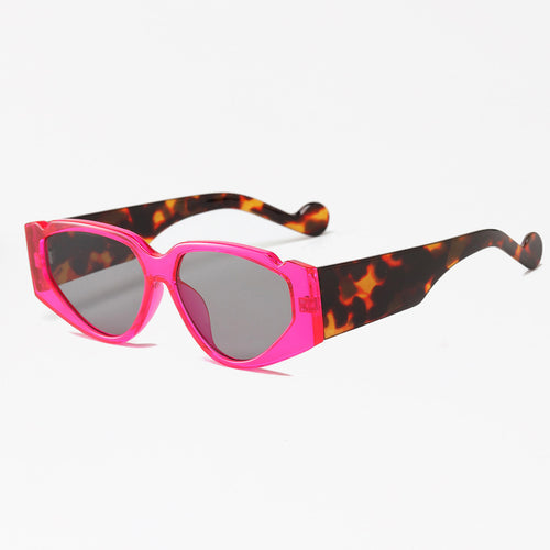 Damen Fashion-Sonnenbrille mit innovativem Rahmen und schützendem UV-Schutz Karnz