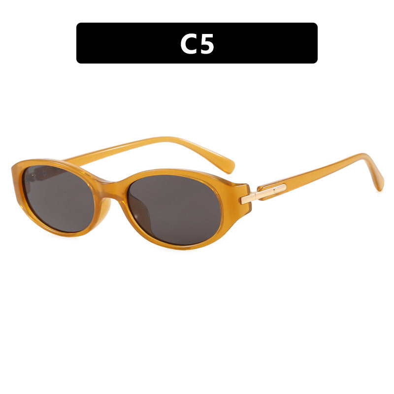 Damen cat-eye Sonnenbrille mit robustem Rahmen und polarisierenden Gläsern Karnz