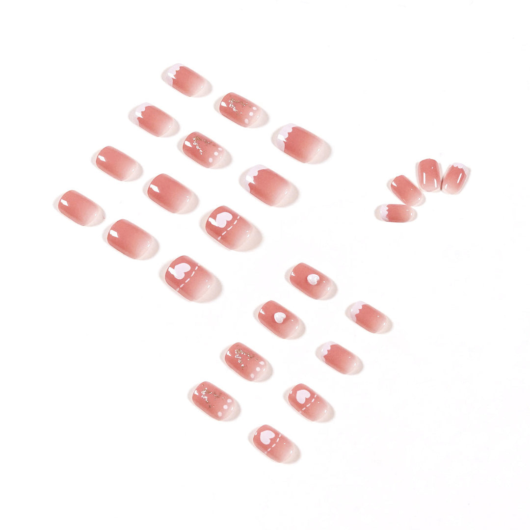 Kreative Gel-Nagelkunst mit glänzenden Akzenten Karnz